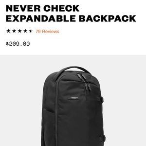 Timbuk2 Never Check Expandable Backpack
